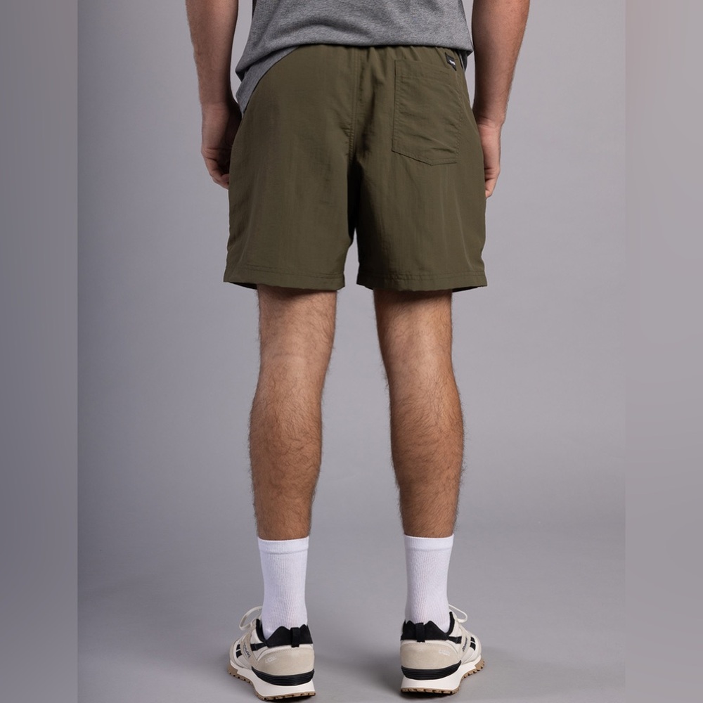 RSQ nylon Green navy Shorts Comfortable Fit - Picture 15 of 16